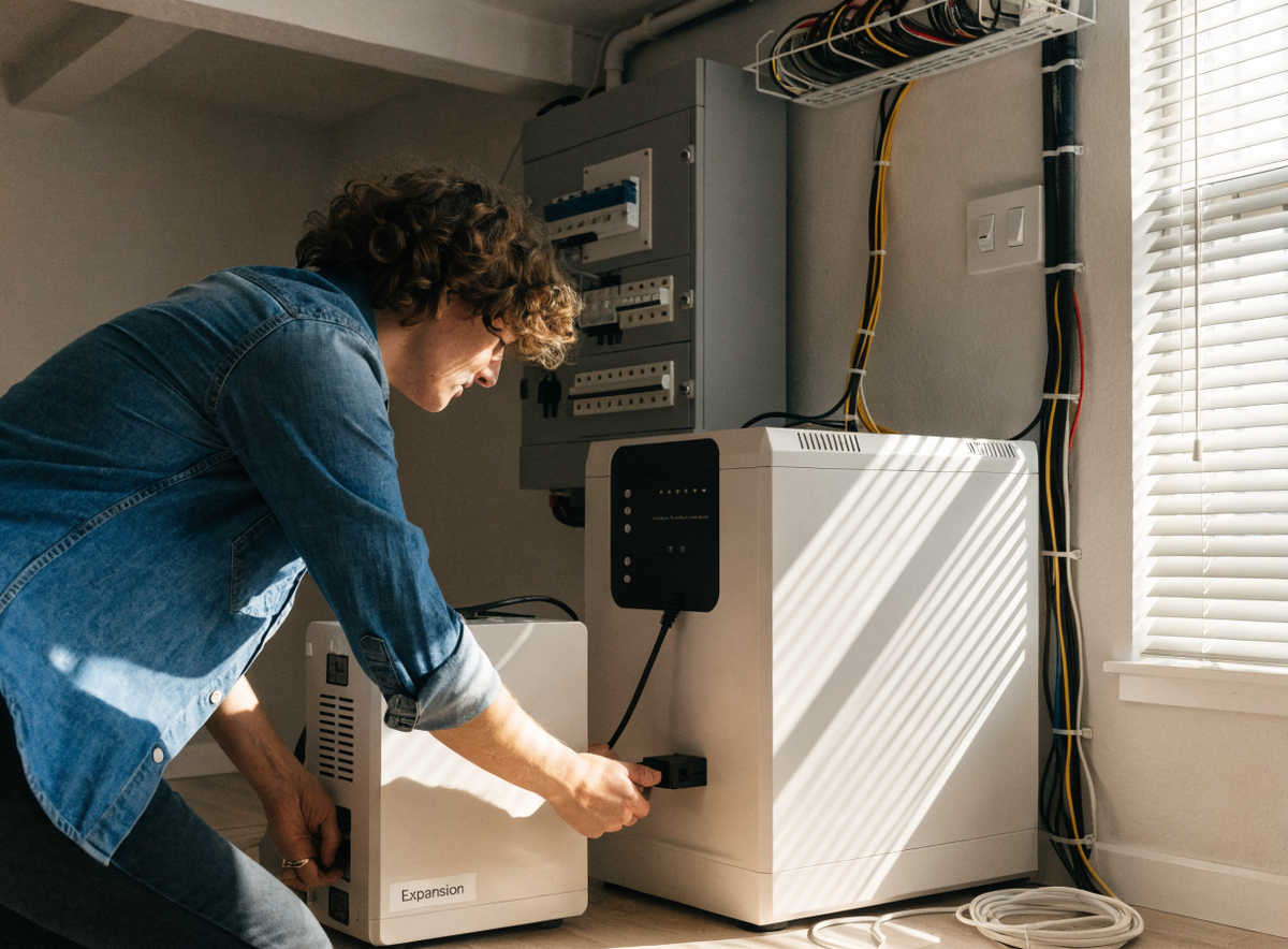 Expansion Battery 1kWh – in use