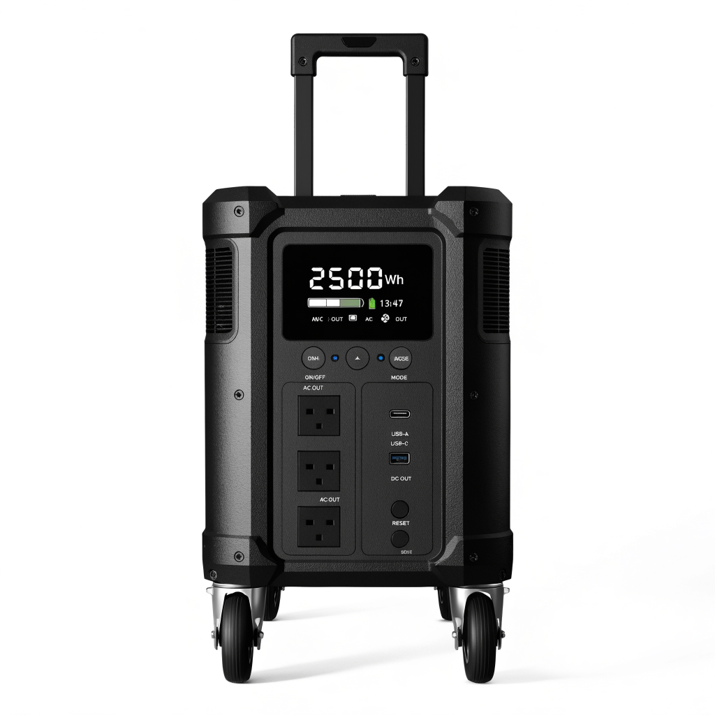 Portable Power Station 2500 – studio