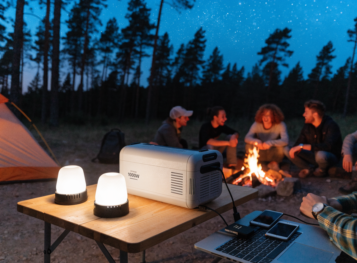 Portable Power Station 500 – in use