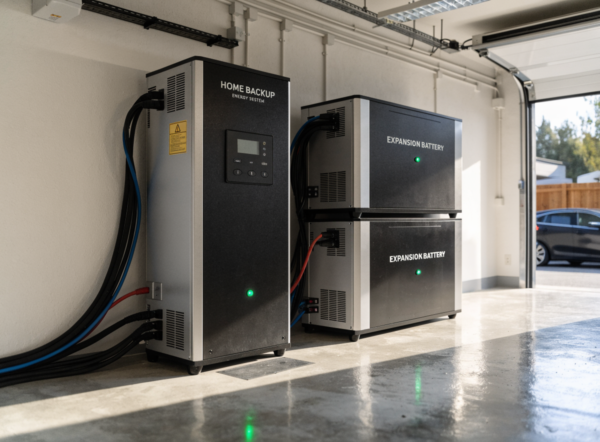 Expansion Battery 2kWh – in use