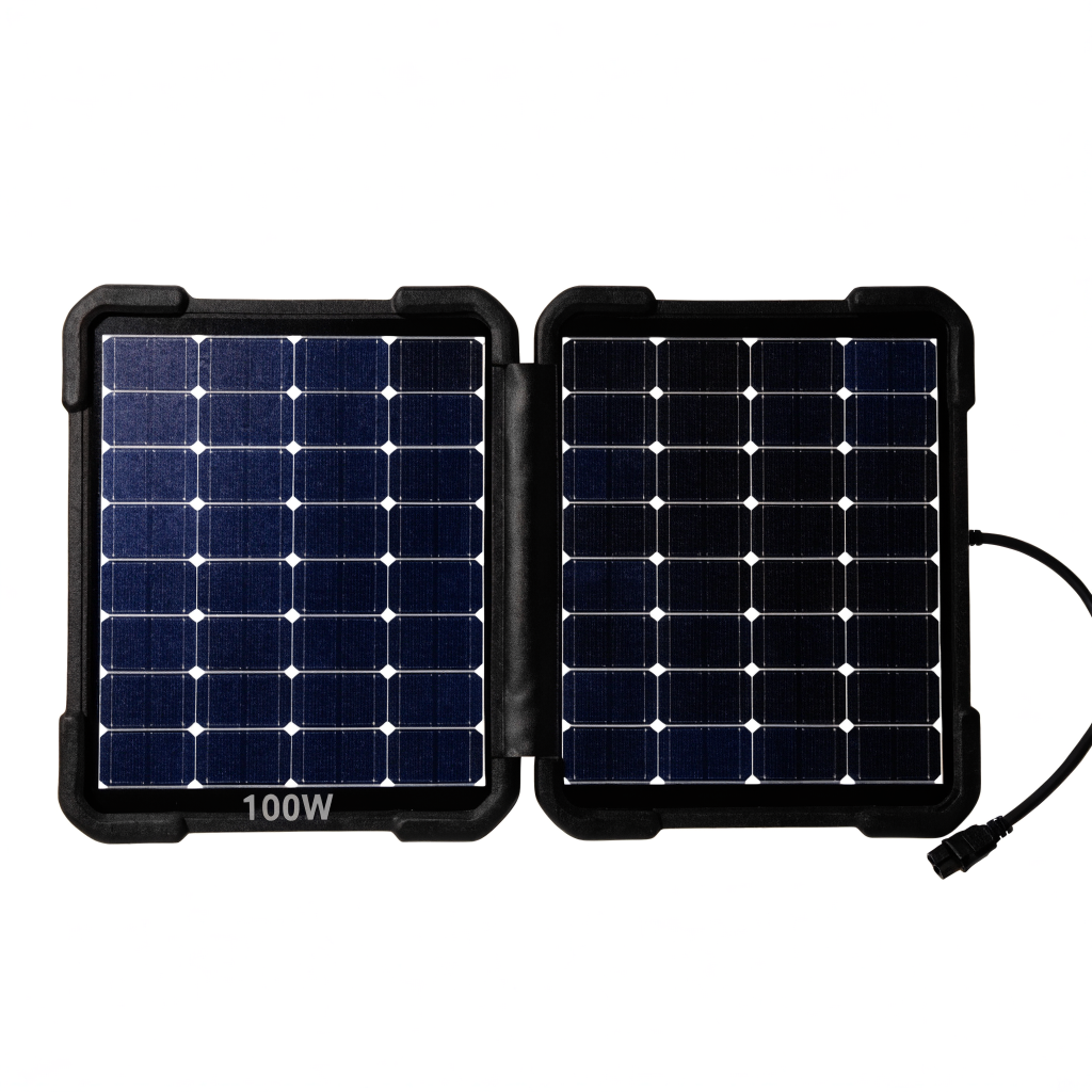 Portable Solar Panel 100W – studio